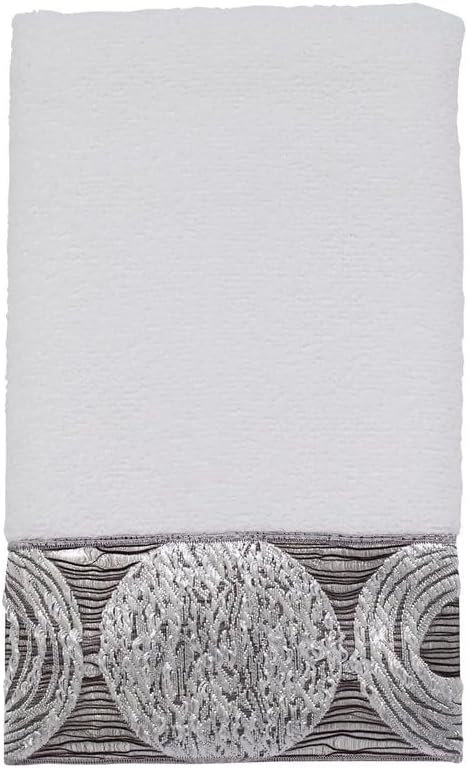 Avanti Linens - 3pc Towel Set, Soft & Absorbent Cotton Towels (Galaxy Collection),White