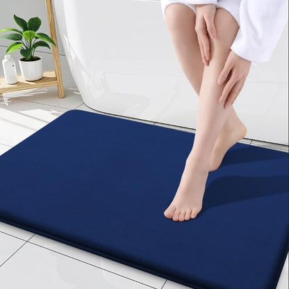 Smiry Memory Foam Bath Mat 34x21, Extra Soft and Absorbent Bathroom Rugs