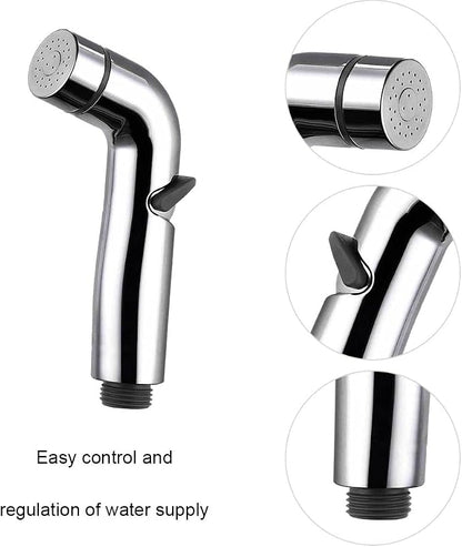 Bidet Sprayer,Portable ABS Hand Held Pressure Control Douche Sprayer Replacement Shower Sprayer Head for Personal Hygiene Shower Toilet