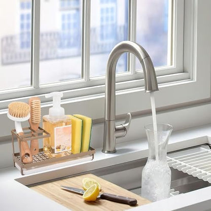 Toothbrush Holders Toothpaste Organizer Bathroom Accessories, Gold
