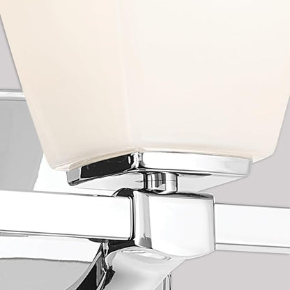 Kichler Marant 21.25" 3-Light Vanity Light with Opal Glass in Chrome, for Bathroom, Powder Room, Over Mirror, (21.25" W x 9.5" H), 55216CH