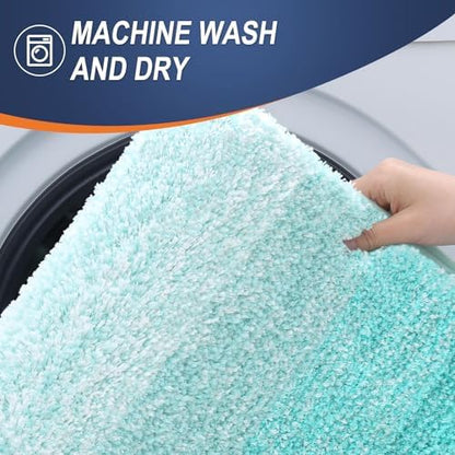 OLANLY Bathroom Rugs Mat 36x24, Extra Soft Absorbent Microfiber Bath Rugs