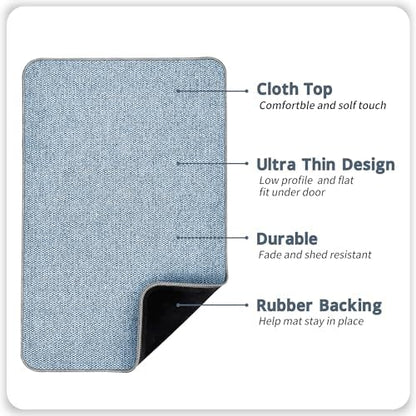 Bath Mat,Ultra Thin Bathroom Rugs,Rubber Bath Mats for Bathroom,Bath rugs