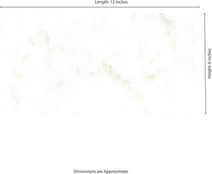 MSI Arabescato Carrara 12 inch x 6 inch Polished Marble Subway Tile for Kitchen Backsplash, Floor Tile, Wall Tile for Bathroom, Shower Wall Tile, 6x12 inch Mosaic Tile