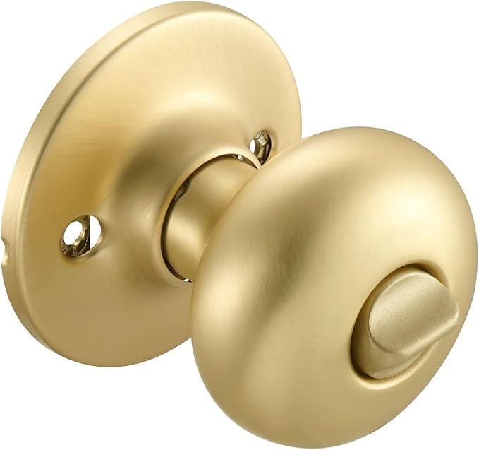 Design House 726927 Cambridge Entry Door Knob Satin Gold
