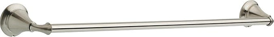 DELTA FAUCET 79424-SS Linden 24 in. Wall Mount Towel Bar Bath Hardware Accessory in Stainless Steel