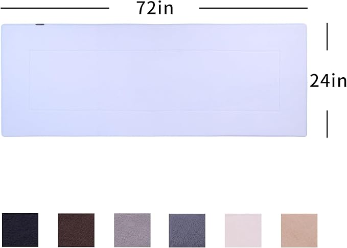 Soft Hallway Runner Rug,Washable Floor Rugs, Non Slip Memory Foam Rug,Super Water Absorption, Suitable for Bathroom Mat, Entrance,Kitchen, Living Room Decor(2x6ft Sky Blue)