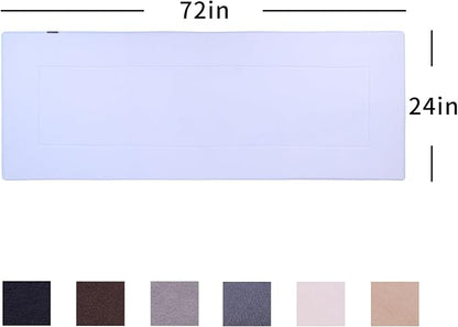 Soft Hallway Runner Rug,Washable Floor Rugs, Non Slip Memory Foam Rug,Super Water Absorption, Suitable for Bathroom Mat, Entrance,Kitchen, Living Room Decor(2x6ft Sky Blue)