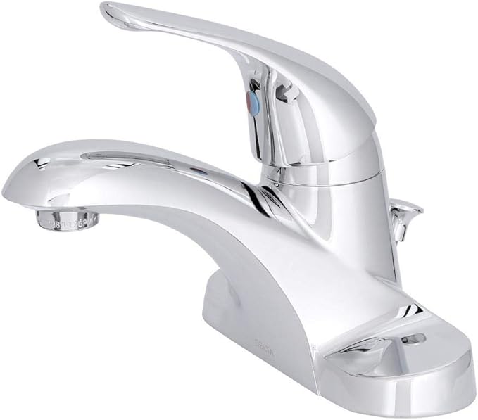 FAUCET B510LF-PPU-ECO Single Handle Center Set Lavatory Faucet, Chrome