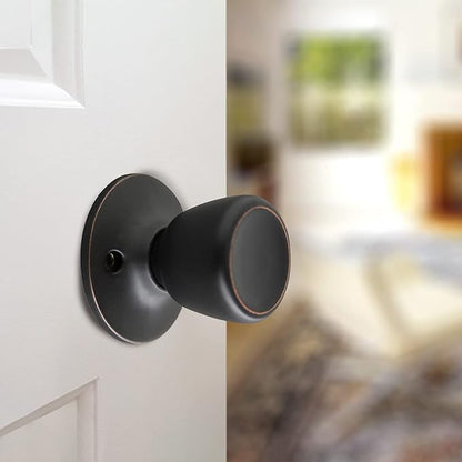Design House Terrace Interior Door Knob - Dummy Door Lever for Interior Door, Oil Rubbed Bronze Design House 728691