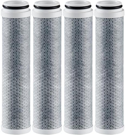 Cobbe 4 Pack Replacement Filters for Handheld Shower Head - Filters Over 99% Of Chlorine - Water Softener Filters Beads for Hard Water