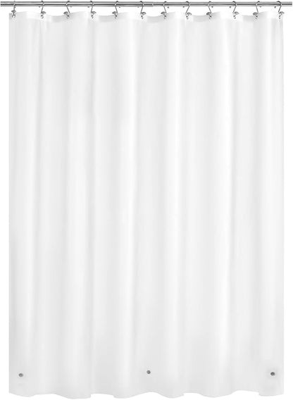 Mrs Awesome 69 x 70 Inches Frosted Shower Curtain Liner | 3 Bottom Magnets,12 Rustproof Grommets,Water Proof Lightweight PEVA,69x70 for Bathroom