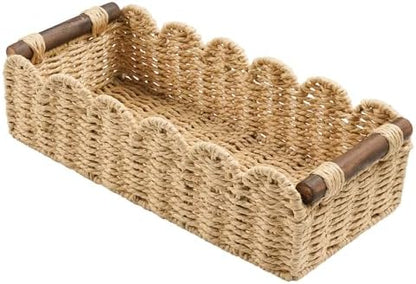 Bathroom Decor Basket for Toilet Paper Storage Baskets For Organizing