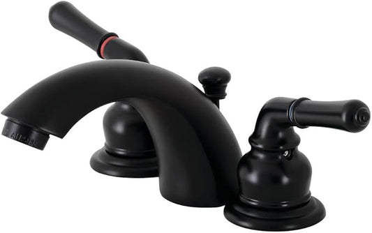 Kingston Brass KB950 Magellan Mini-Widespread Bathroom Faucet, Matte Black