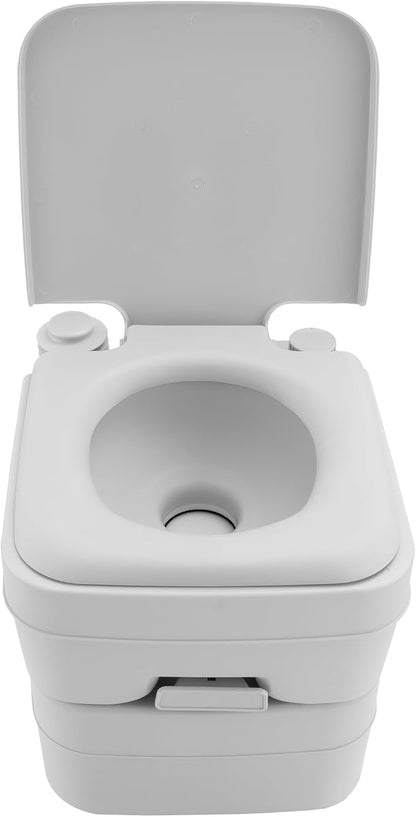 Portable 5 Gallon Gray Toilet