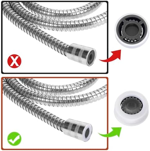 4pcs Shower Head Flow Restrictor, 1.8/2.0/2.5/3.0 GPM