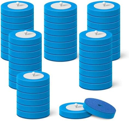 48 Count Disposable Toilet Brush Heads, Toilet Bowl Wand Refills for Toilet and Bathroom Cleaning, Not Suitable for Electric Toilet Brushes