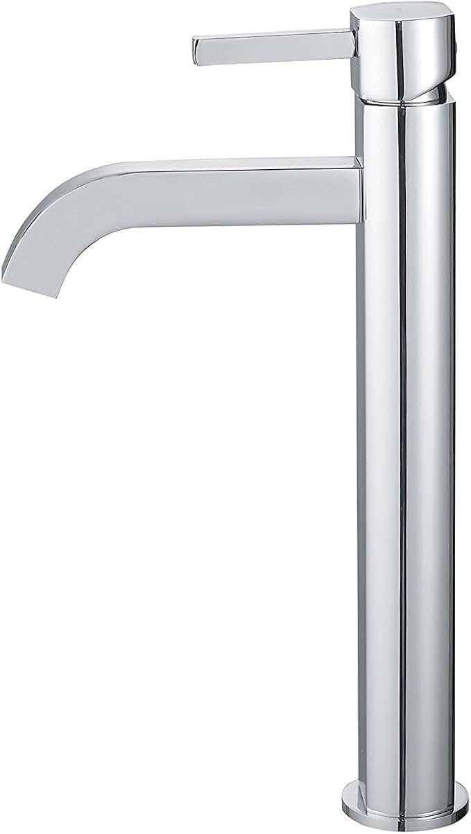 KRAUS Ramus Single Handle Vessel Sink Bathroom Faucet in Chrome, FVS-1007CH