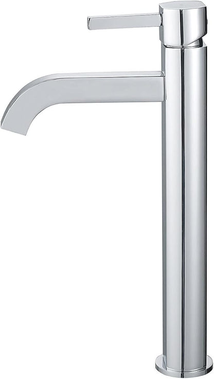 KRAUS Ramus Single Handle Vessel Sink Bathroom Faucet in Chrome, FVS-1007CH