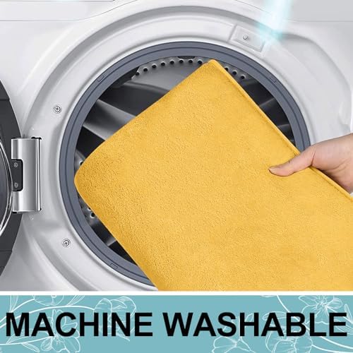 Smiry Memory Foam Bath Mat 24x16, Extra Soft and Absorbent Bathroom Rugs