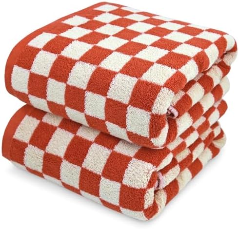 Jacquotha Ultra Soft Bath Towels 2 Pack - 520 GSM Cotton Highly Absorbent