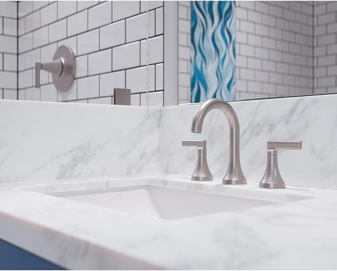Pfister Vedra 2-Handle 8" Widespread Bathroom Faucet in Polished Chrome