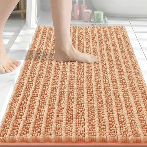 Arotive Bathroom Rugs Mat 30x20, Soft Absorbent Chenille Shaggy Bath Mat