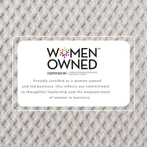 Great Bay Home Bath Towels - 100% Cotton 6 Piece Towel Set - Diamond Waffle Weave - Absorbent, Durable, Quick-Dry Towels for Bathroom (Light Grey)
