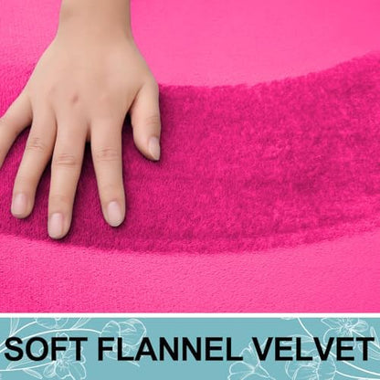 Smiry Memory Foam Bath Mat 24x16, Extra Soft and Absorbent Bathroom Rugs