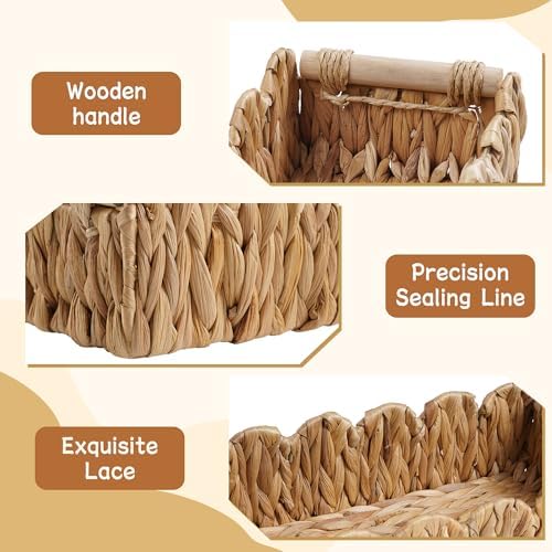 Bathroom Decor Basket for Toilet Paper Storage Baskets For Organizing