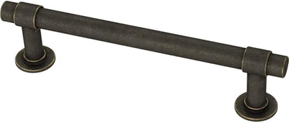 Franklin Brass Francisco (1-Pack) Cabinet Handles 4' Hole Center Warm Chestnut Kitchen Drawer Pulls Dresser, Furniture Hardware P29617-WCN-C