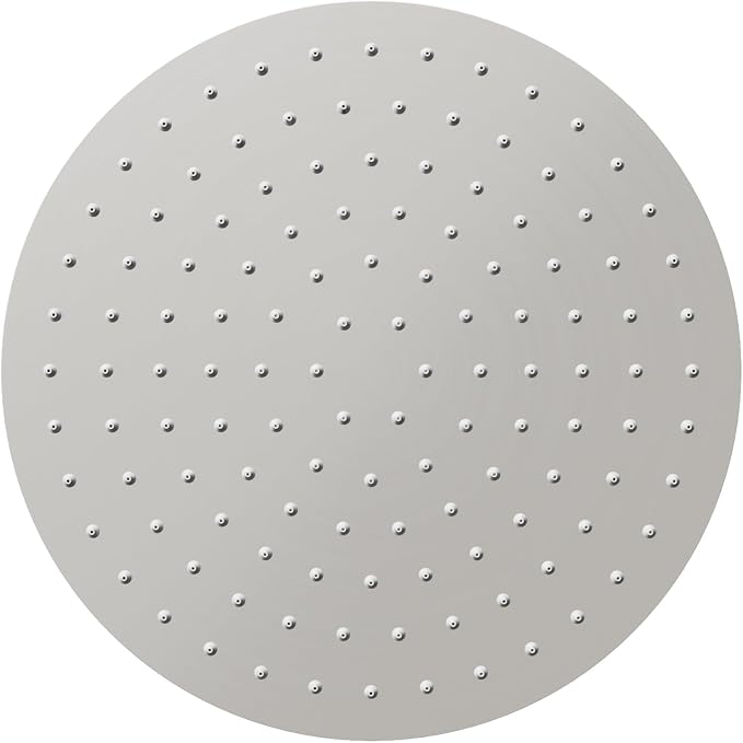 VBFF-Shower Head,rain shower head, 10 inch- Round Shower Head, 1.8 GPM Flow Rate, rainfall showerhead,VBFF12 (Brushed Nickel)