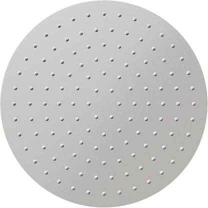 VBFF-Shower Head,rain shower head, 10 inch- Round Shower Head, 1.8 GPM Flow Rate, rainfall showerhead,VBFF12 (Brushed Nickel)