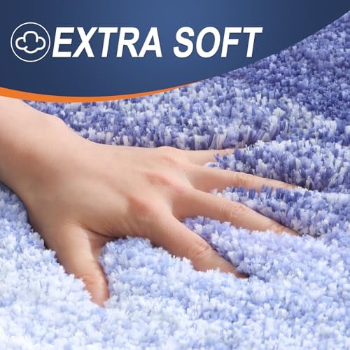 OLANLY Bathroom Runner Rug 40x24, Extra Soft Absorbent Microfiber Bath Rugs