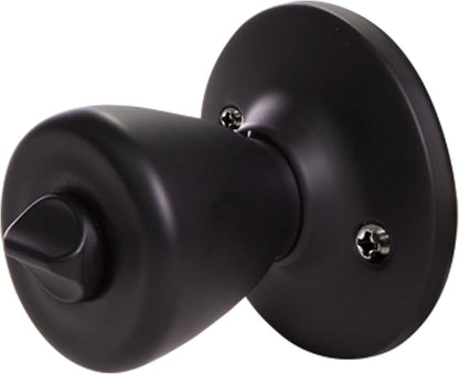 Design House 779272 Tulip Keyed Entry Door Knob Matte Black
