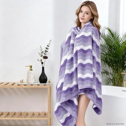 Microfiber Bath Towel 35x70in - Ultra Soft Quick Dry, Lightweight for Gym, Spa, Travel | Hotel Grade & Multi-Use| Single Pack