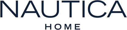 Nautica – Bathroom Towels, Soft Plush Washcloth, Bath & Hand Towel Set, Highly Absorbent Yarn Dyed Terry Cotton, Set of 6, College Dorm Room Essentials (Belle Castle Blue)