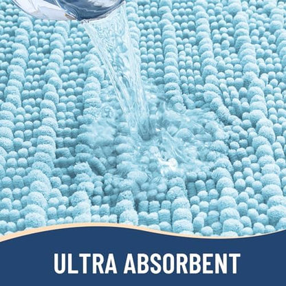 Arotive Bathroom Rugs Mat 54x24, Soft Absorbent Chenille Shaggy Bath Mat