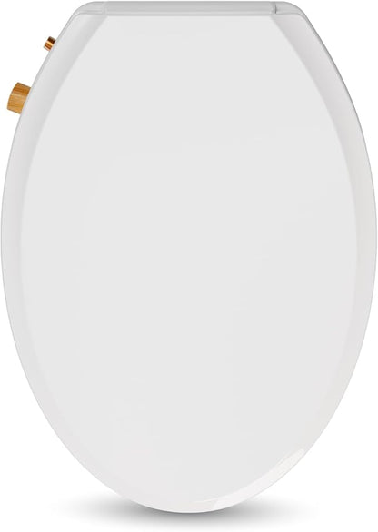 VOVO Nature 7 Non-electric Bidet Toilet Seat, Fits Elongated Toilets, Ambient Water Temperature, Easy Installation - White