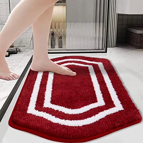 COSY HOMEER Non-Slip Bath Mat Extra Thick Absorbent Plush Washable
