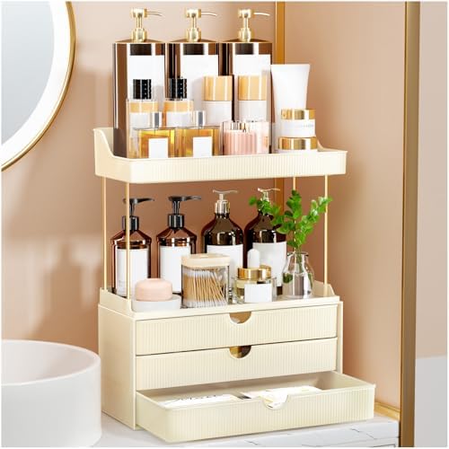 StorBin Arcylic 5-Tier Makeup & Skincare Organizer for Vanity, Bath