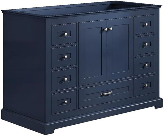 Dukes 48 in. W x 22 in. D Navy Blue Single Bath Vanity