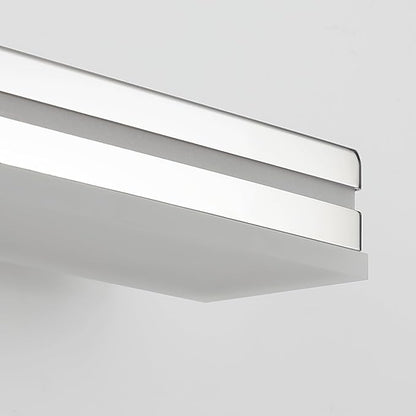 SineRise 48-Inch LED Modern Bathroom Vanity Light Bar, Chrome Modern Acrylic Bathroom Wall Lighting Fixtures Over Mirror (Cool White 6000K)