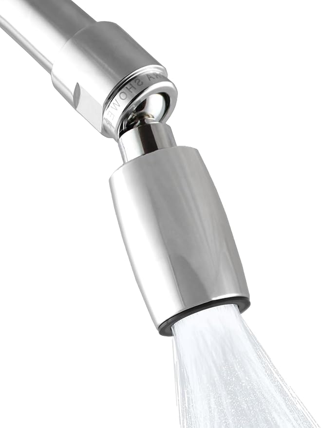 High Sierra® Classic™ Solid Metal 1.25 GPM Award Winning, Ultra Low Flow Shower Head. Patented Nozzle Never Clogs. Long Nut Hides Shower Arm Threads. Polished Chrome Finish