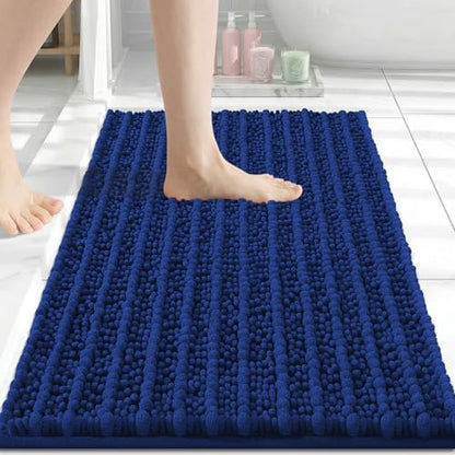 Arotive Bathroom Rugs Mat 30x17, Soft Absorbent Chenille Shaggy Bath Mat