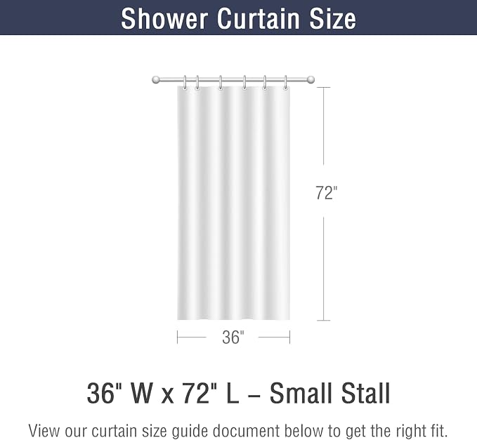 MitoVilla Small Stall Linen Floral Shower Curtain for Bathroom,36 x 72 | Narrow Half BoHo Cottagecore Spring Shower Curtains, Modern Farmhouse Country Plant Leaves Bathroom Décor, 36 x 72
