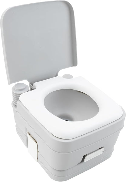 Hengs Portable 2.5 Gallon Gray Toilet