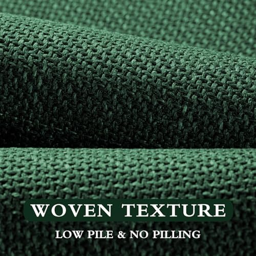 YIHOUSE Bathroom Rugs Thin Bath Mat Sets 2 Pieces Quick Dry,Green