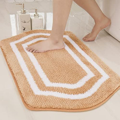 COSY HOMEER Non-Slip Bath Mat Extra Thick Absorbent Plush Washable
