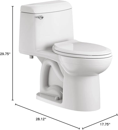 American Standard 2004314.020 Champion 4 One-Piece Toilet with Toilet Seat, Elongated Front, Standard Height, White, 1.6 gpf (Pack of 3)